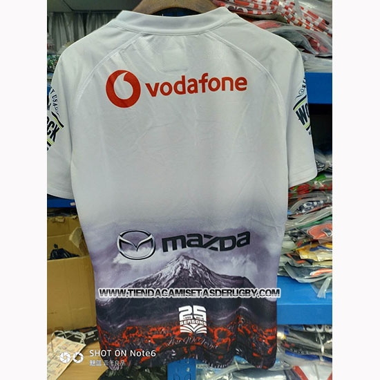 Camiseta Nueva Zelandia Warriors Rugby 2019 Conmemorative